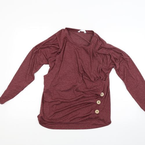 Preworn Womens Red   Pullover Jumper Size S
