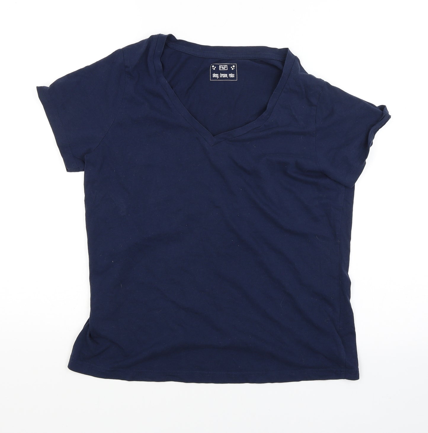 F&F Girls Blue   Basic T-Shirt Size 12 Years