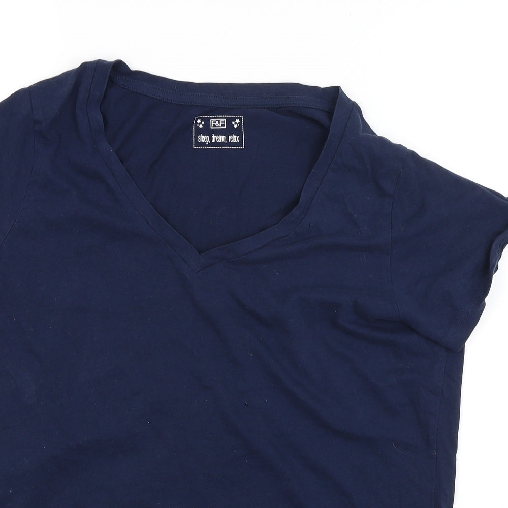F&F Girls Blue   Basic T-Shirt Size 12 Years