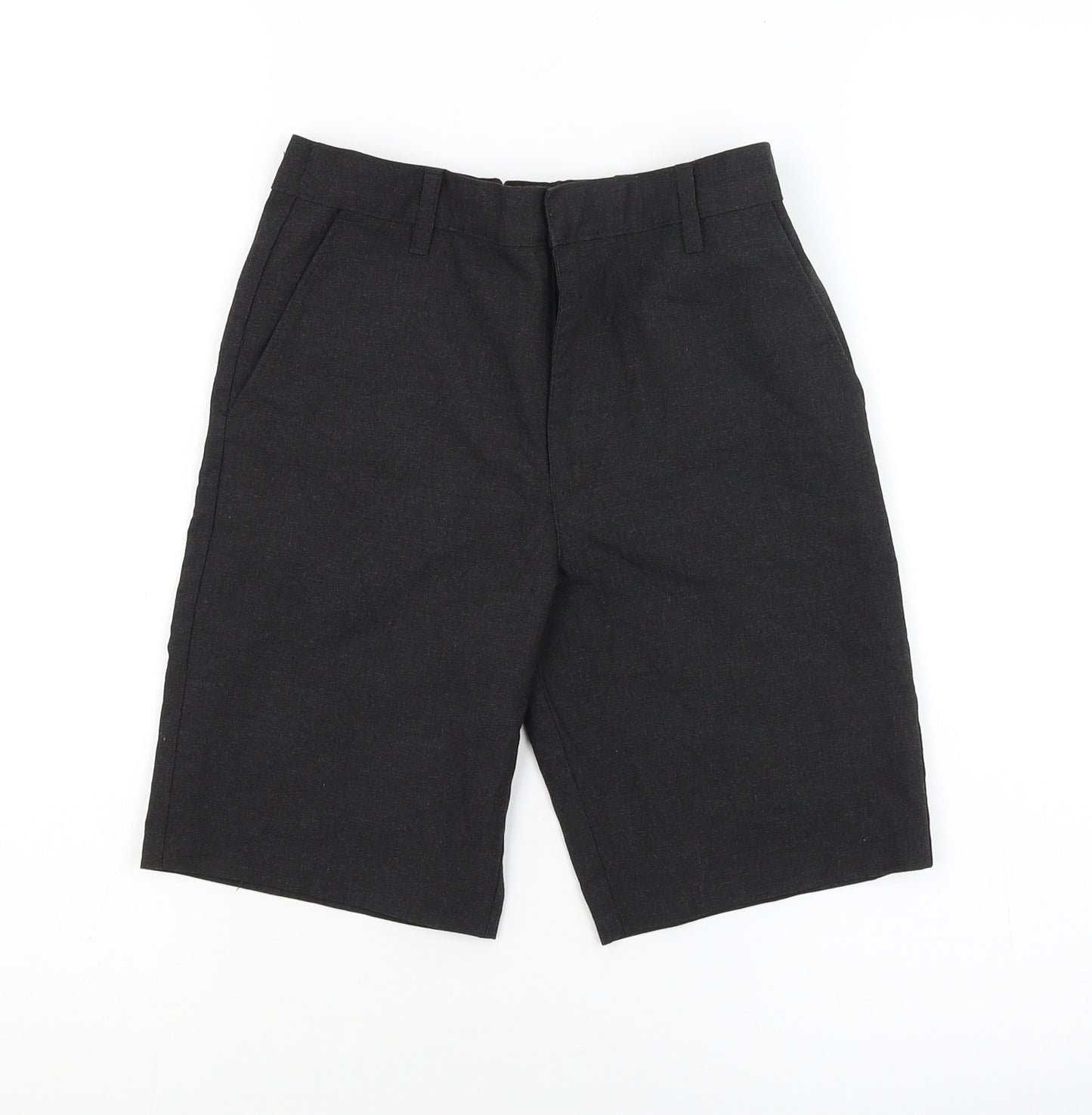 M&S Boys Grey   Bermuda Shorts Size 8-9 Years