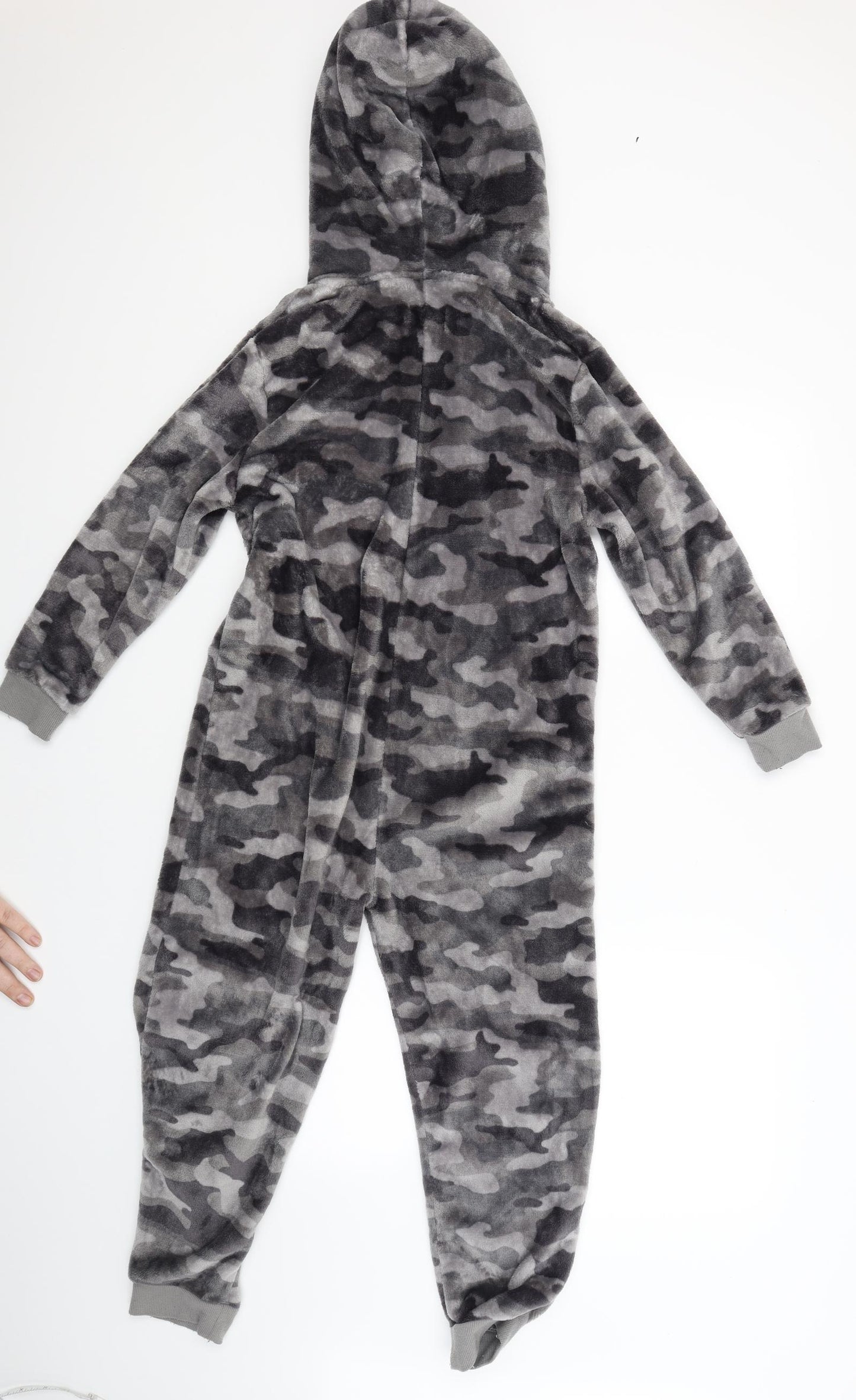 Collections Boys Grey Camouflage   One Piece Size 9-10 Years