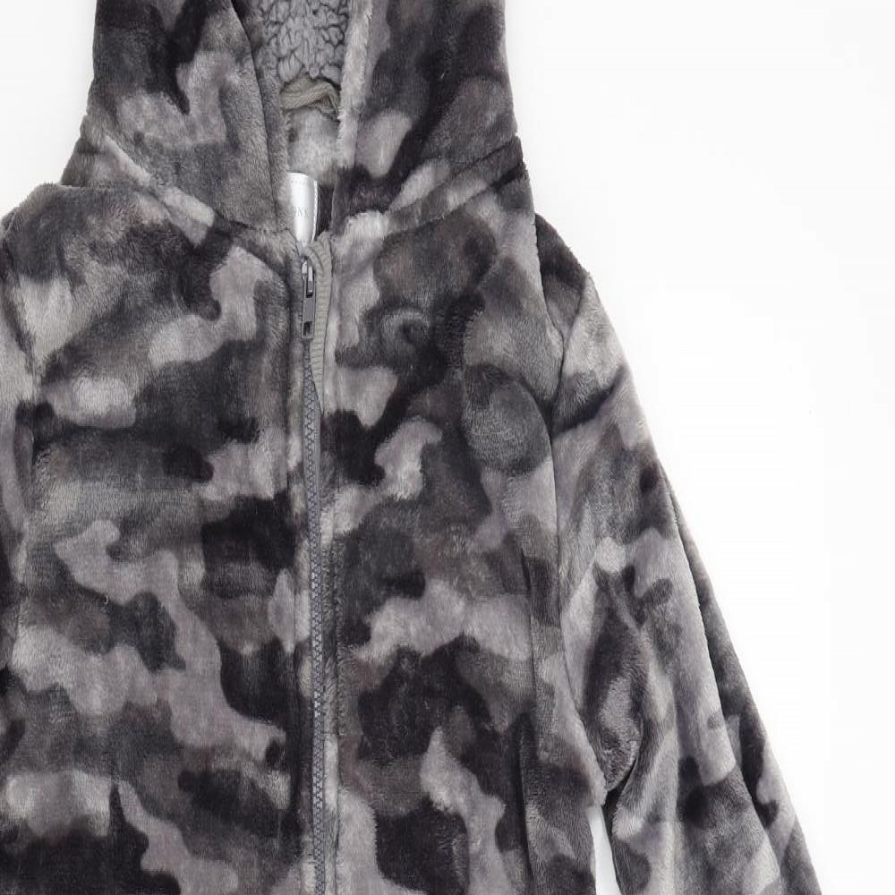 Collections Boys Grey Camouflage   One Piece Size 9-10 Years