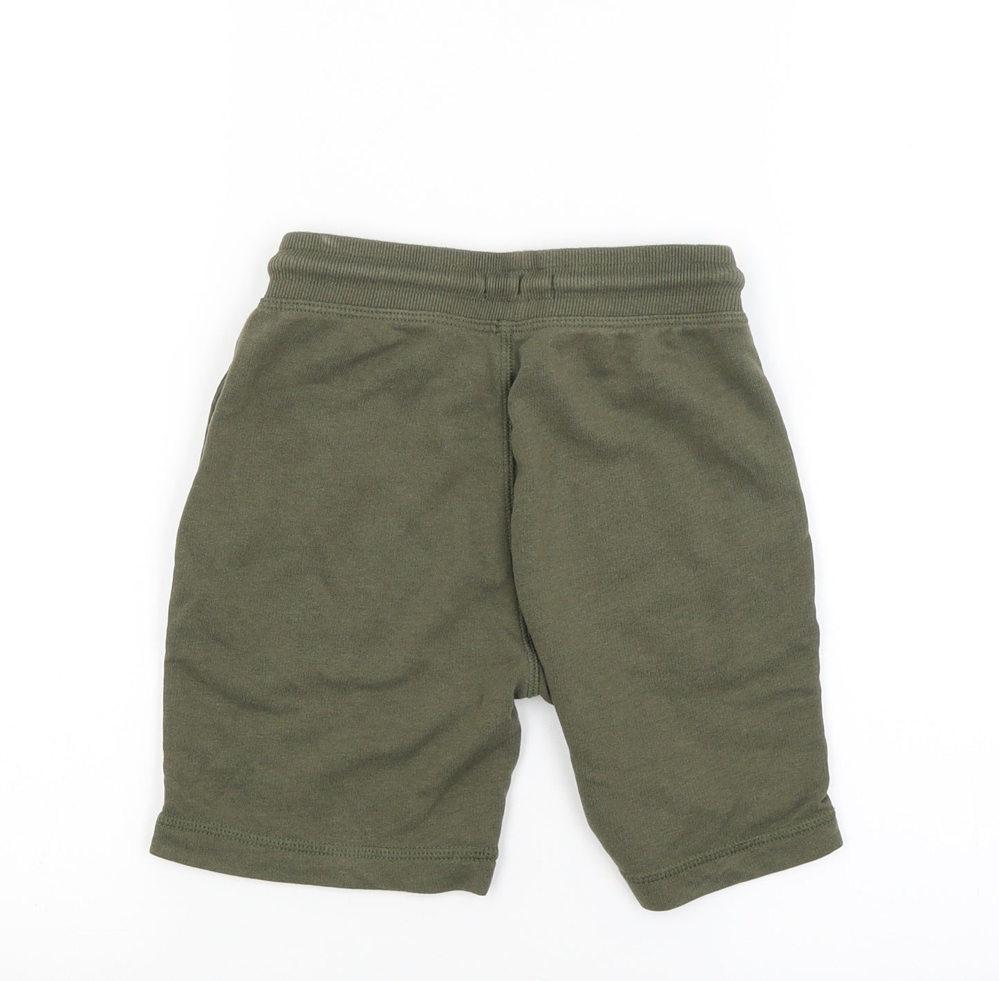 Preworn Boys Green   Cargo Shorts Size 7 Years