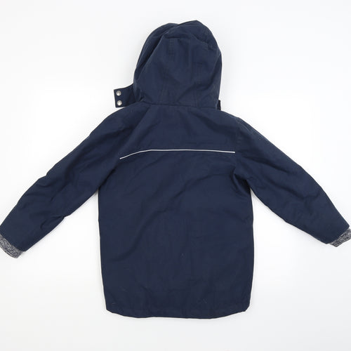 Boden Boys Blue   Jacket Coat Size 7-8 Years