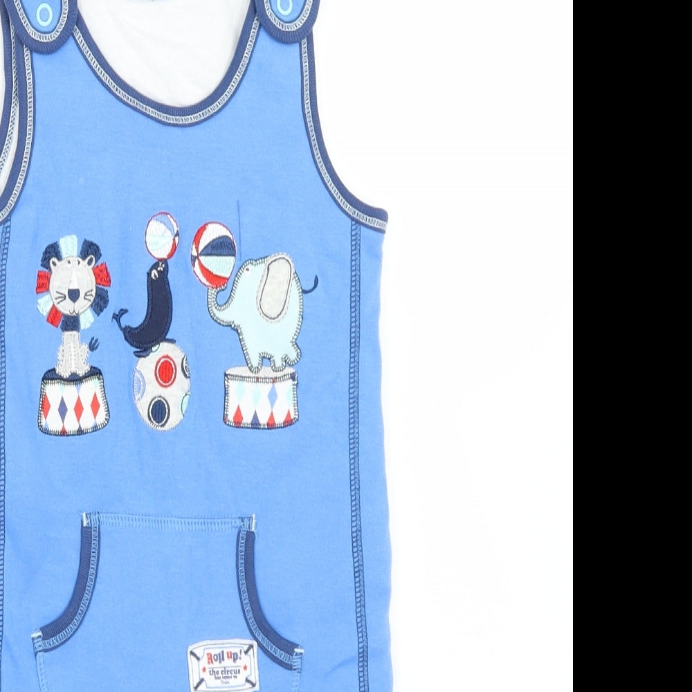 George Baby Blue   Dungaree One-Piece Size 3-6 Months