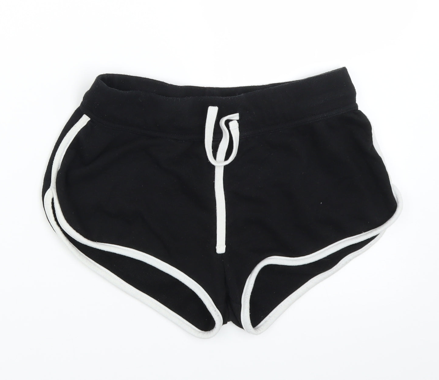 H&M Womens Black   Sweat Shorts Size XS
