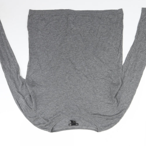 H&M Womens Grey   Pullover Jumper Size XS