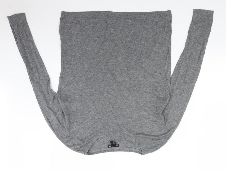 H&M Womens Grey Pullover Jumper Size XS