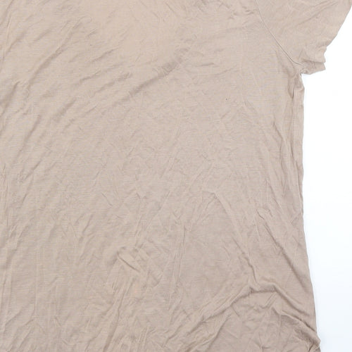 FOREVER 21 Womens Beige   Basic T-Shirt Size S
