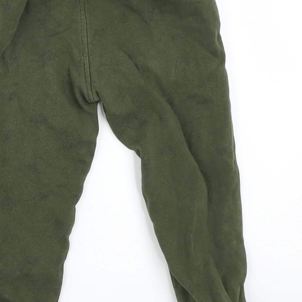 Matalan Boys Green   Sweatpants Trousers Size 2-3 Years