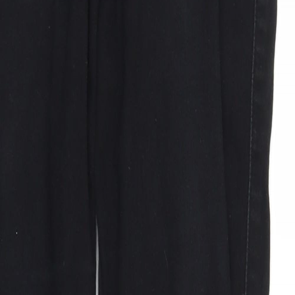 Missguided Womens Black  Denim Skinny Jeans Size 6 L28 in