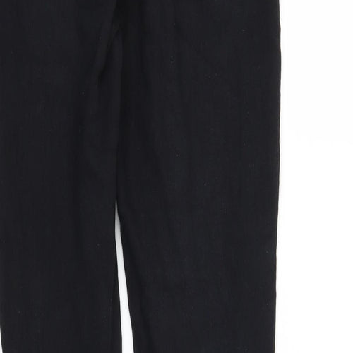 Missguided Womens Black  Denim Skinny Jeans Size 6 L28 in