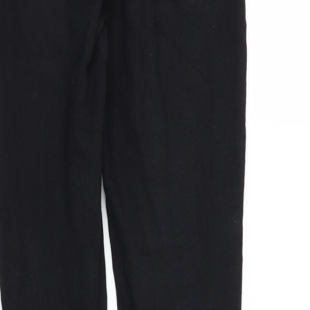 Missguided Womens Black  Denim Skinny Jeans Size 6 L28 in