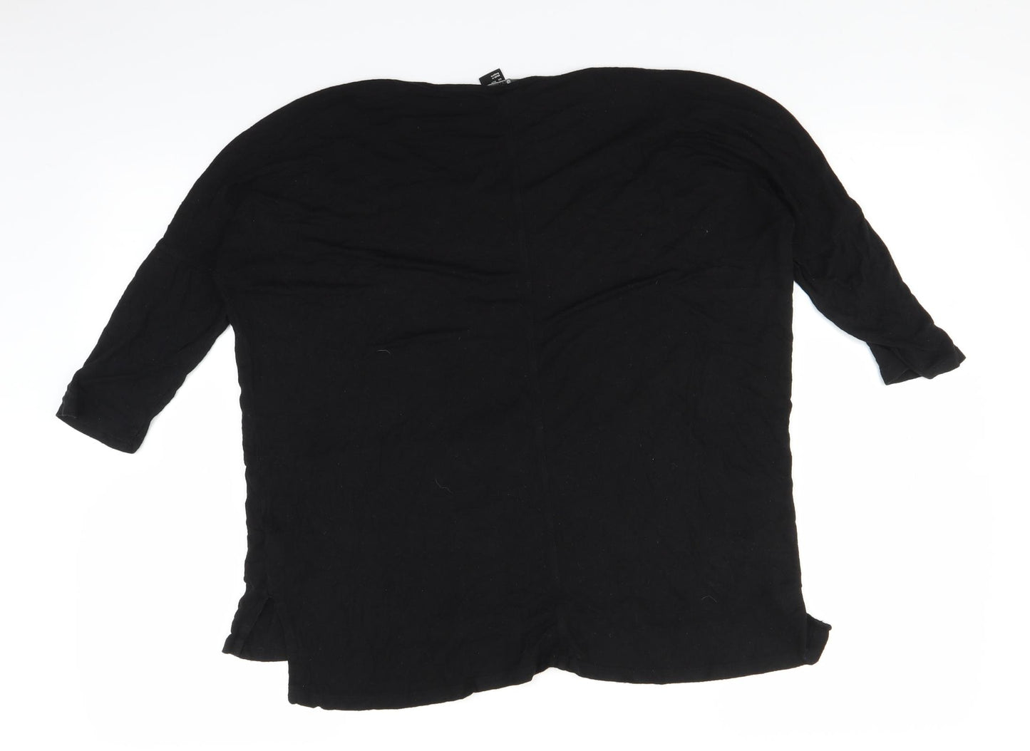 H&M Womens Black   Basic Blouse Size XS