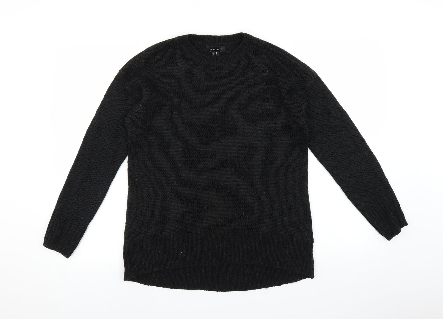 New Look Womens Black   Pullover Jumper Size S