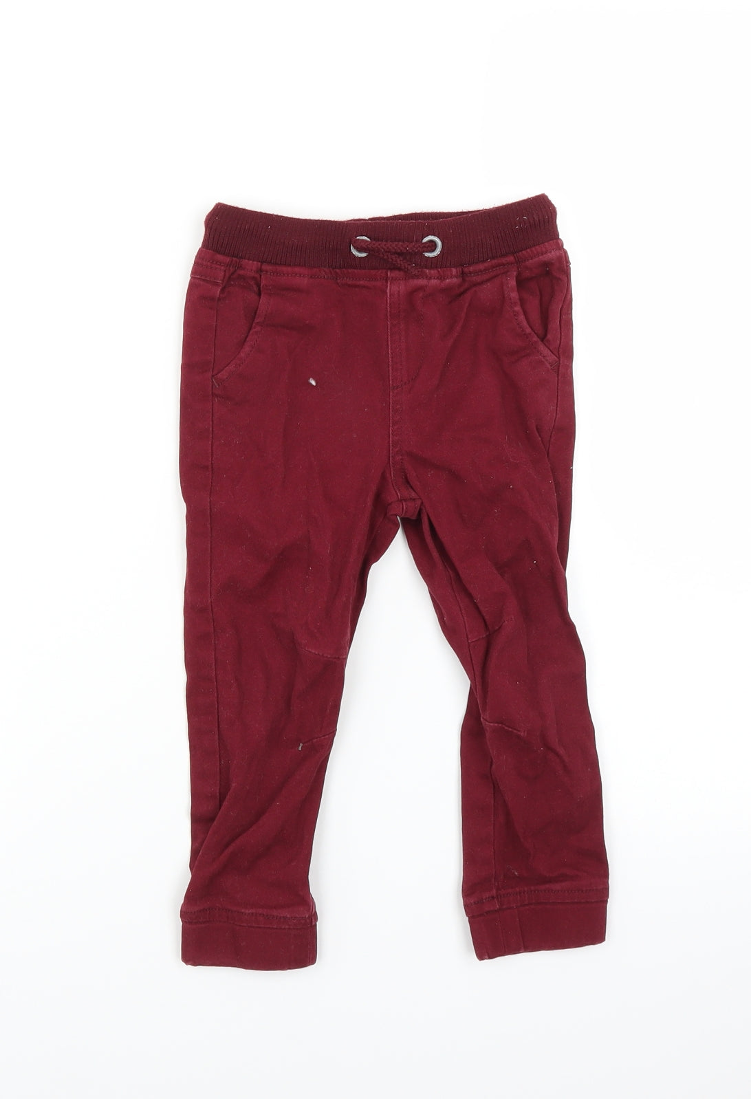 Matalan Girls Red   Chino Trousers Size 2-3 Years