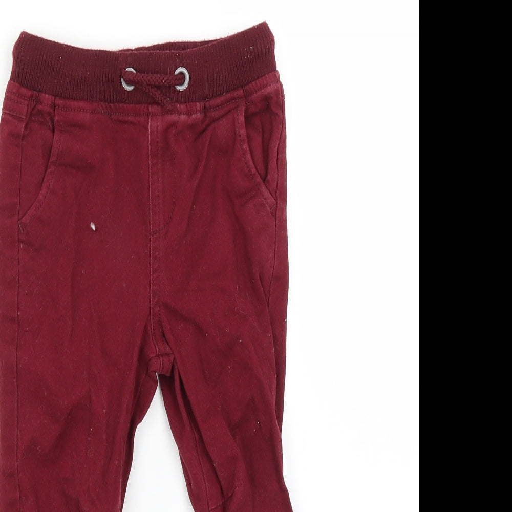 Matalan Girls Red   Chino Trousers Size 2-3 Years