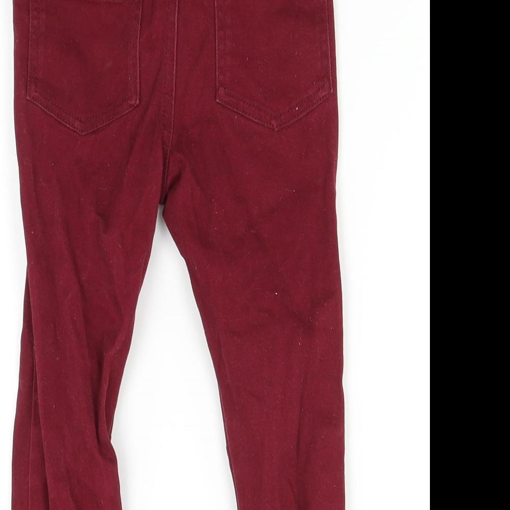Matalan Girls Red   Chino Trousers Size 2-3 Years