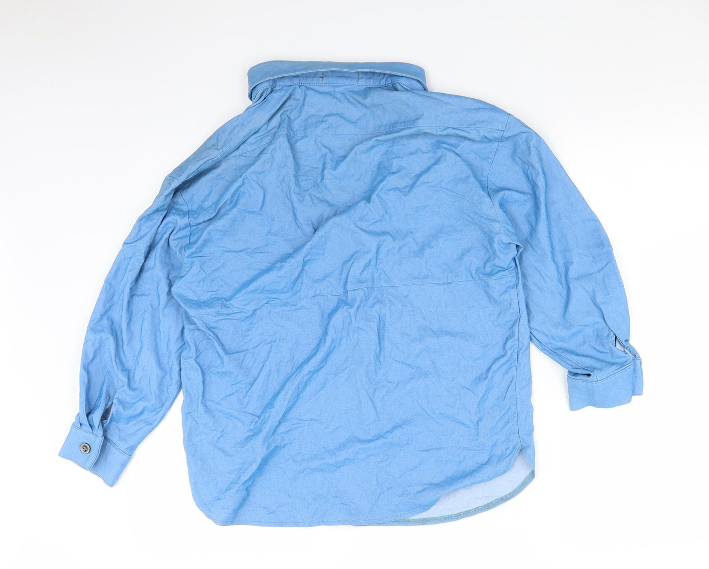 SheIn Womens Blue   Basic Blouse Size 10