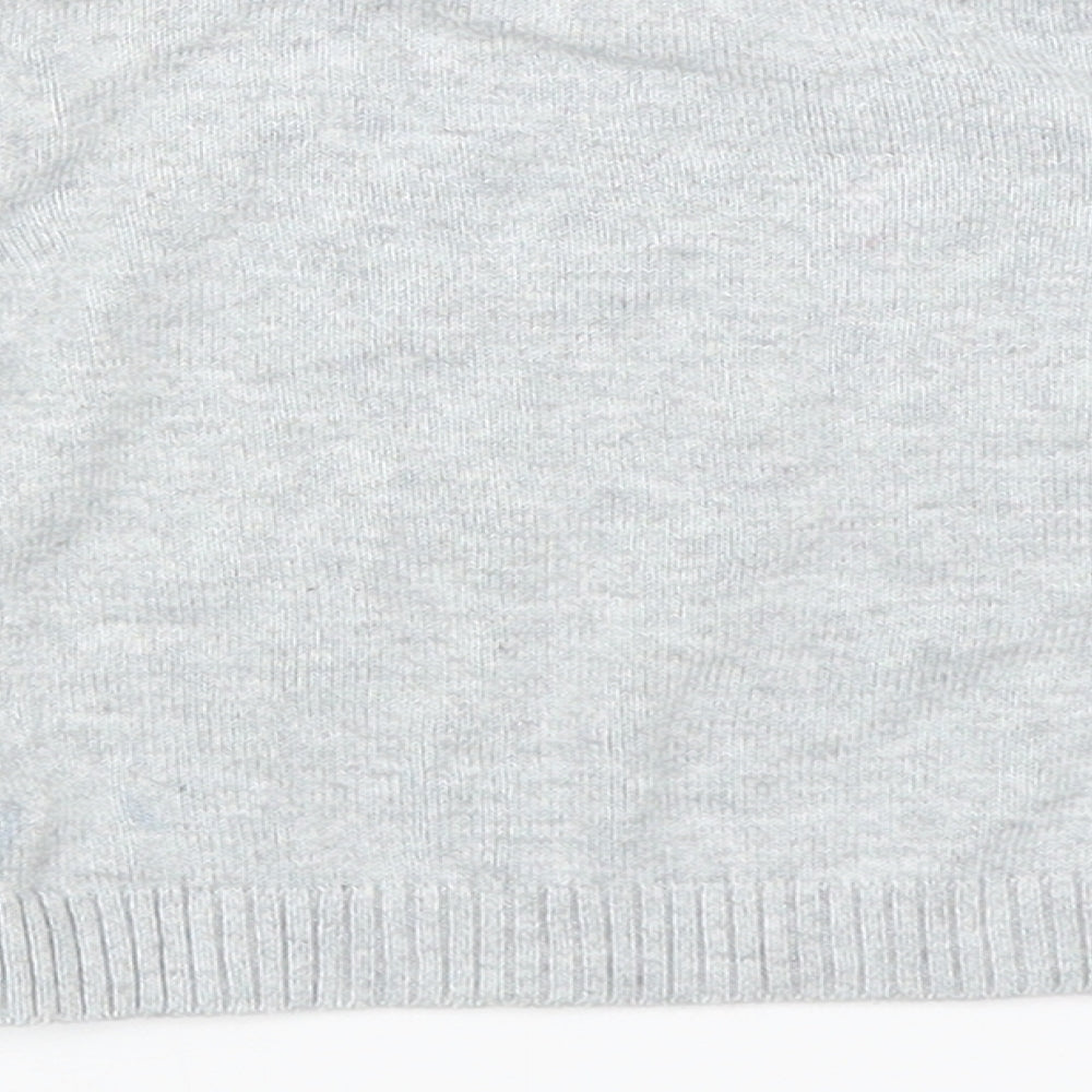 Nutmeg Baby Grey   Pullover Jumper Size 0-3 Months  - car