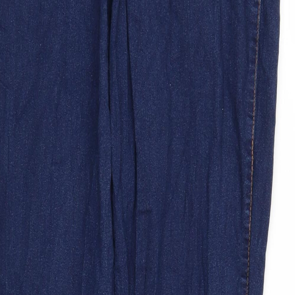Primark Womens Blue  Denim Jegging Jeans Size 16 L27.5 in