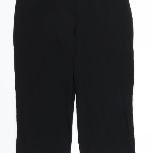 BHS Womens Black   Trousers  Size 12 L21 in