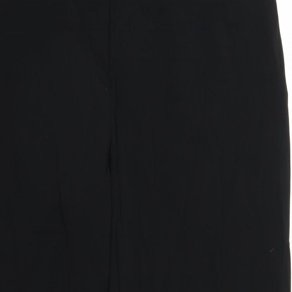 BHS Womens Black   Trousers  Size 12 L21 in