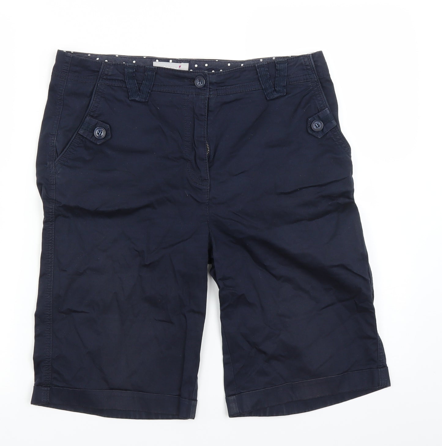 Per Una Womens Blue   Chino Shorts Size 10