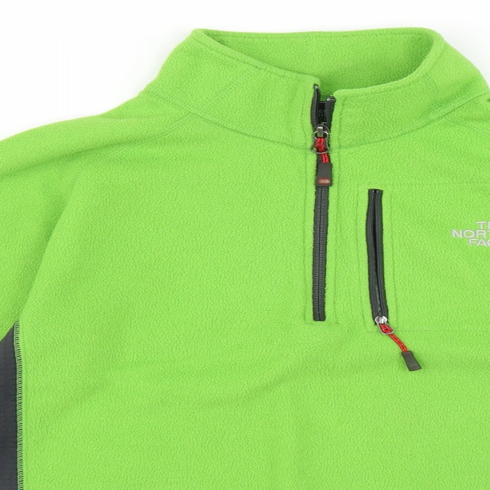 The North Face Mens Green   Full Zip Sweatshirt Size M
