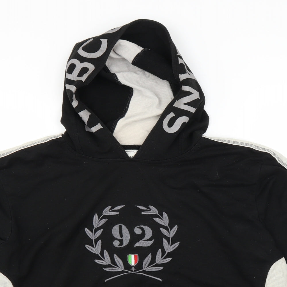 Nobco Uomo Mens Black   Pullover Hoodie Size 2XL