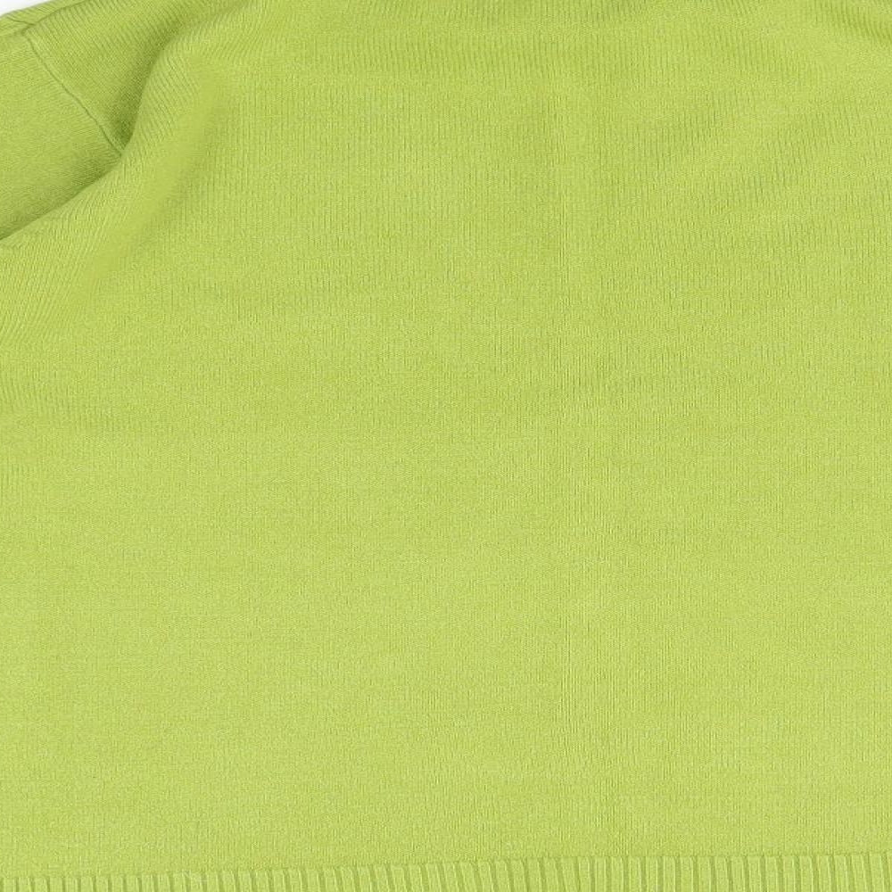 Nutshell Womens Green   Pullover Jumper Size S