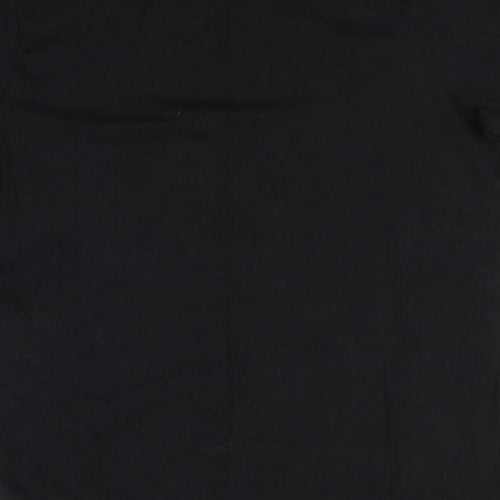 glamzoo Mens Black    T-Shirt Size L