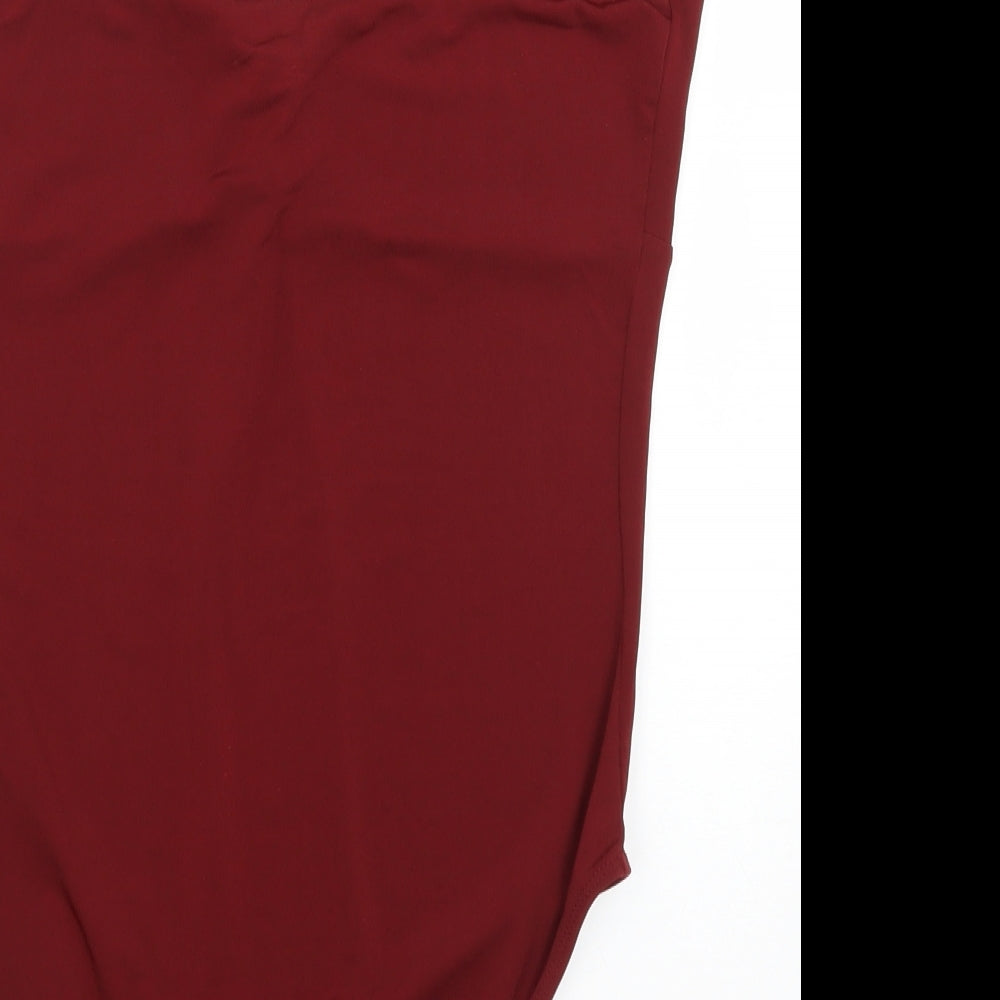 Primark Womens Red   Bodysuit One-Piece Size L