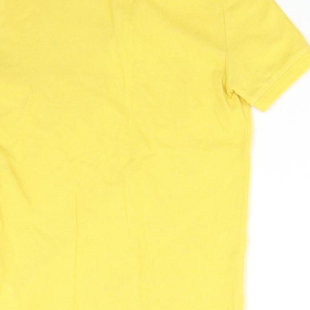 Polo Ralph Lauren Boys Yellow   Basic Polo Size 7 Years