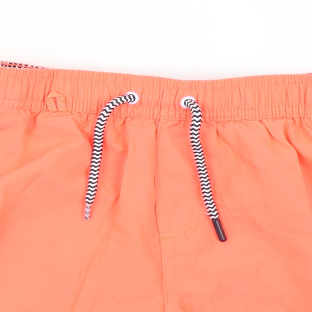 F&F Boys Orange   Bermuda Shorts Size 5-6 Years
