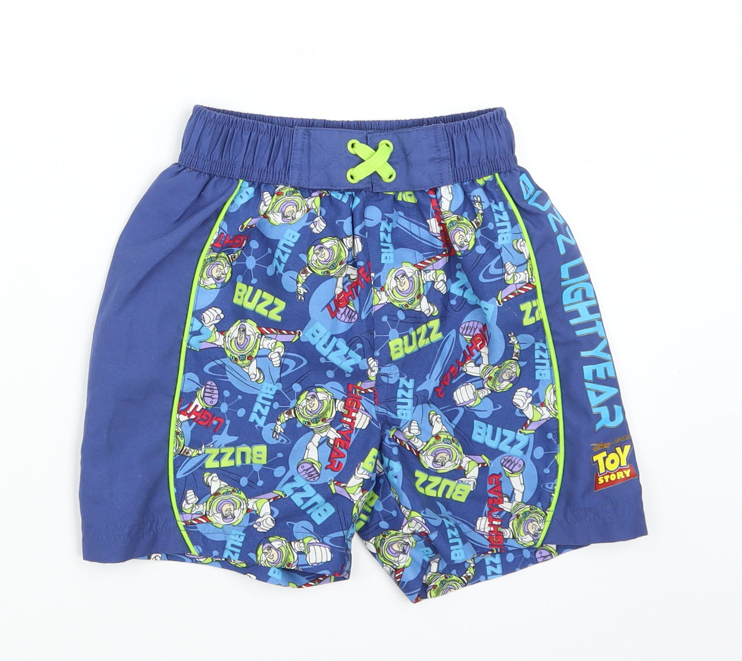 Disney Toy Story Boys Blue   Bermuda Shorts Size 2-3 Years