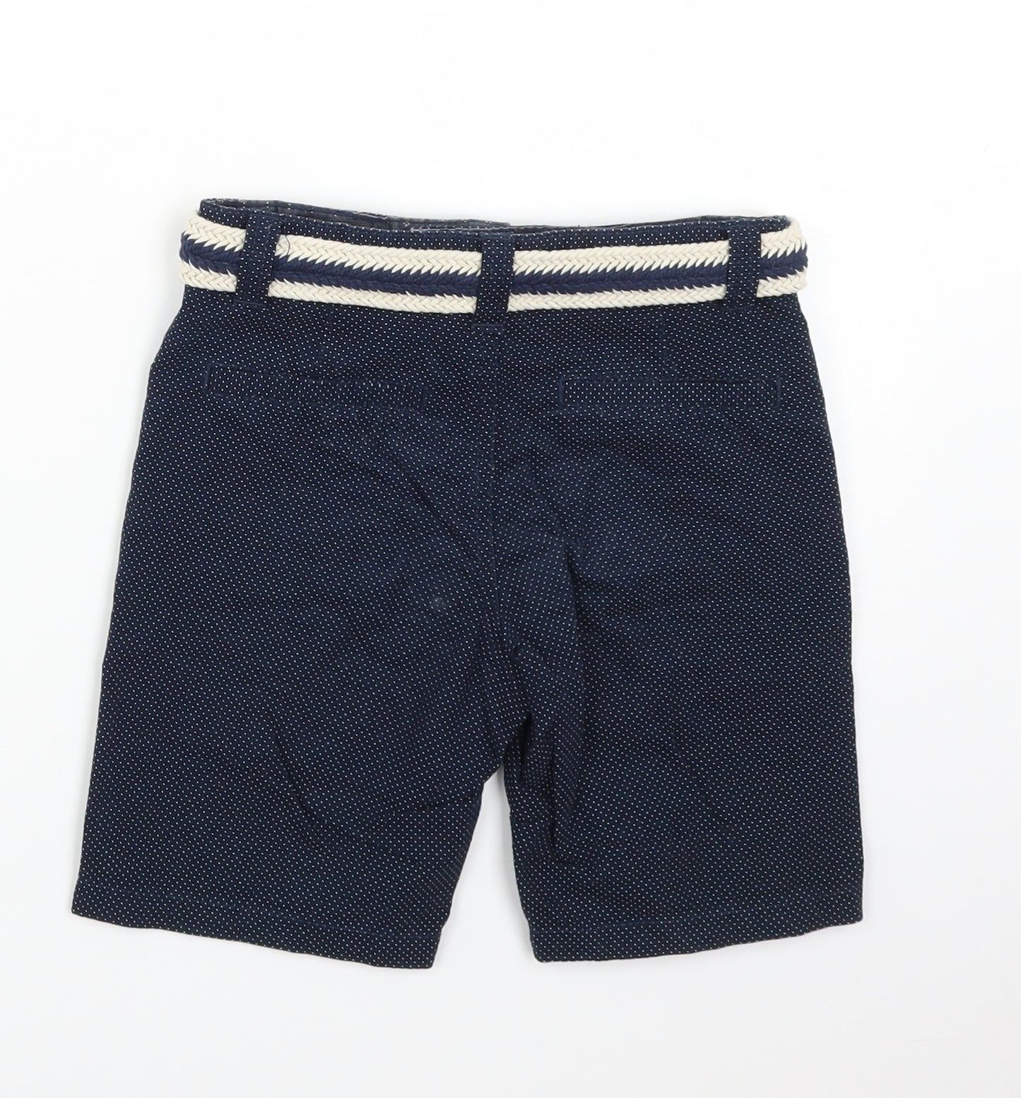 Primark Boys Blue Polka Dot  Chino Shorts Size 5-6 Years