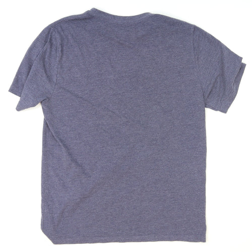 Unbranded Mens Grey    T-Shirt Size S  - christmas, rudolph
