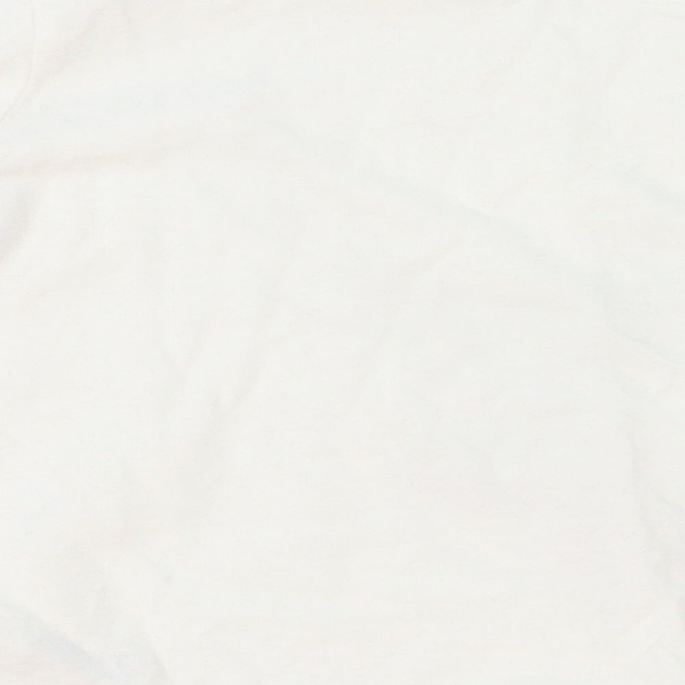 Nutmeg Baby White   Basic T-Shirt Size 18-24 Months  - Reindeer