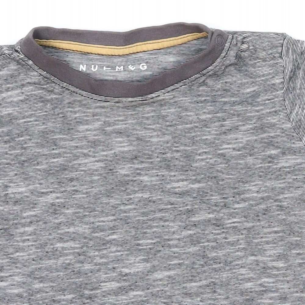 Nutmeg Boys Grey   Basic T-Shirt Size 18-24 Months