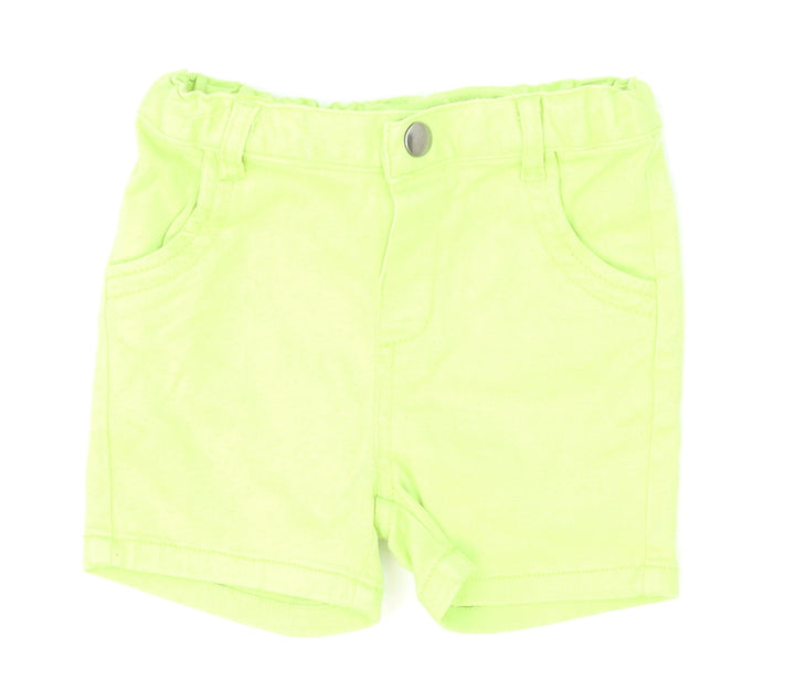 TISSAIA Baby Green  Denim Cropped Jeans Size 18-24 Months