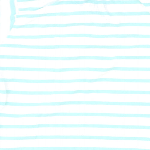 Lupilu Boys White Striped  Basic Polo Size 12-18 Months
