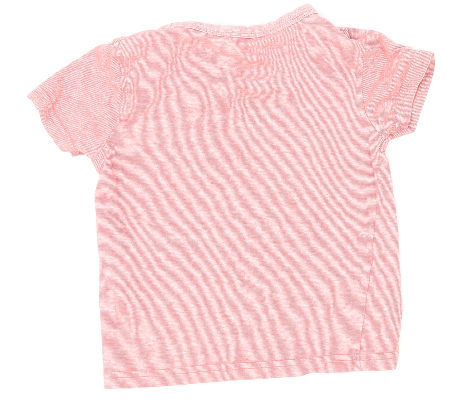 George Boys Red   Basic T-Shirt Size 18-24 Months