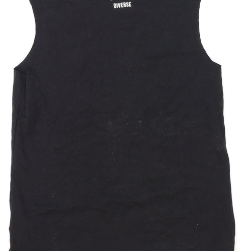 Diverse Womens Black   Basic Tank Size M