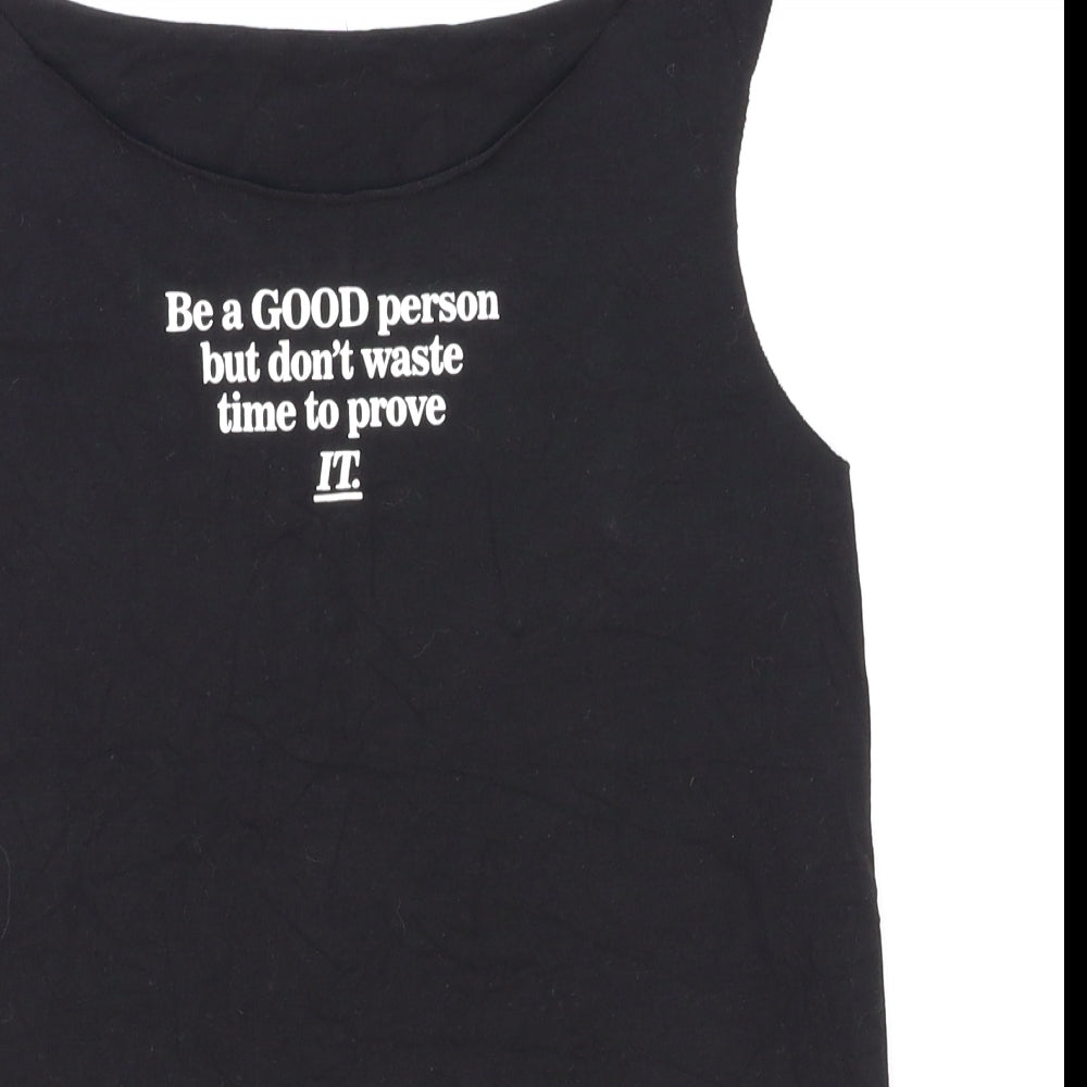 Diverse Womens Black   Basic Tank Size M