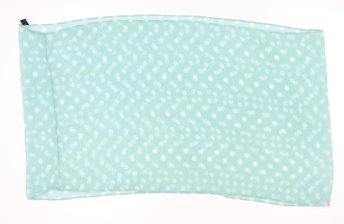Unbranded Womens Blue Polka Dot   Shawl/Wrap