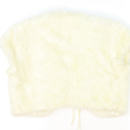 Kylie Girls Ivory   Gilet Jacket Size 11 Years