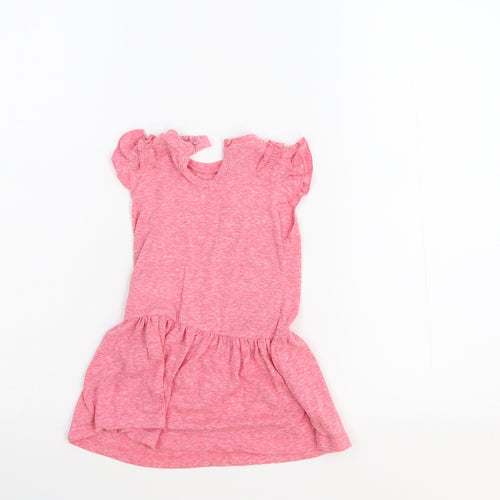 Young Dimention Girls Pink   T-Shirt Dress