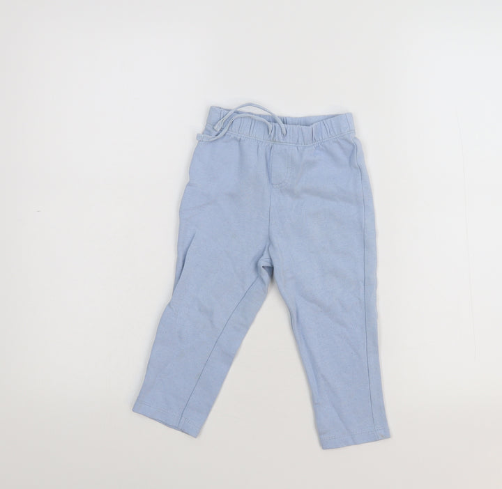 Lupilu Girls Blue  Corduroy Sweatpants Trousers