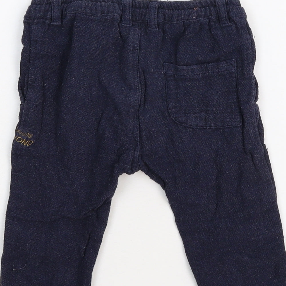 Zara Boys Blue   Track Pants Trousers Size 12-18 Months